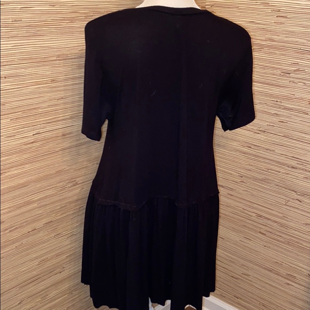 Zenana Premium black tunic top dress medium black - Picture 3 of 5